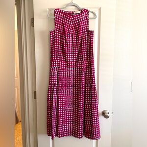 Tory Burch Sondra Silk Tea Length Dress